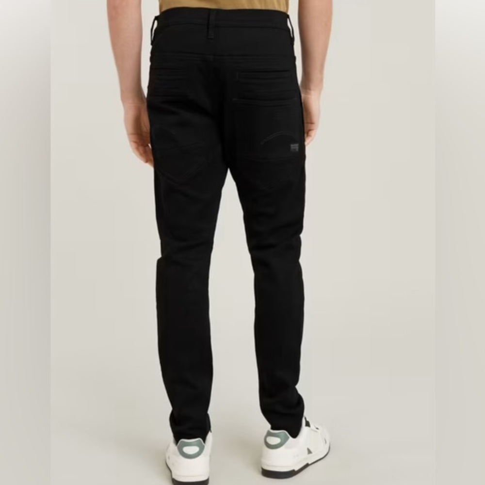 G-Star Raw Men's D-Staq 3d Skinny Superstretch Black Jeans Size W31/L34